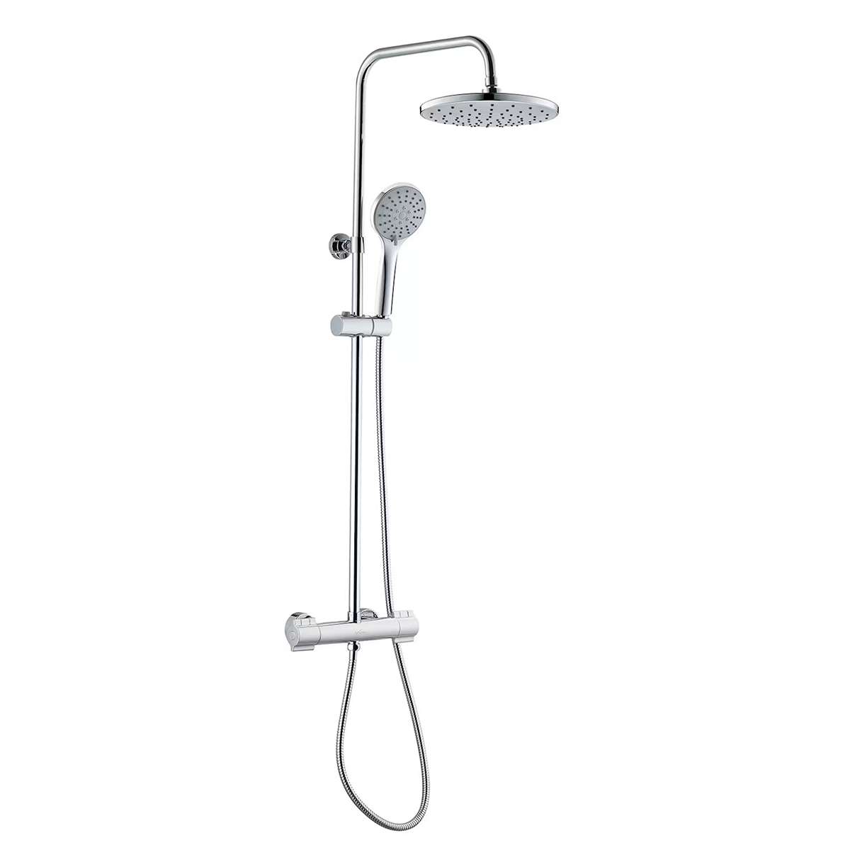 Snygg takdusch med blandare - takduschset-geyser-ergo-3jet-160-cc