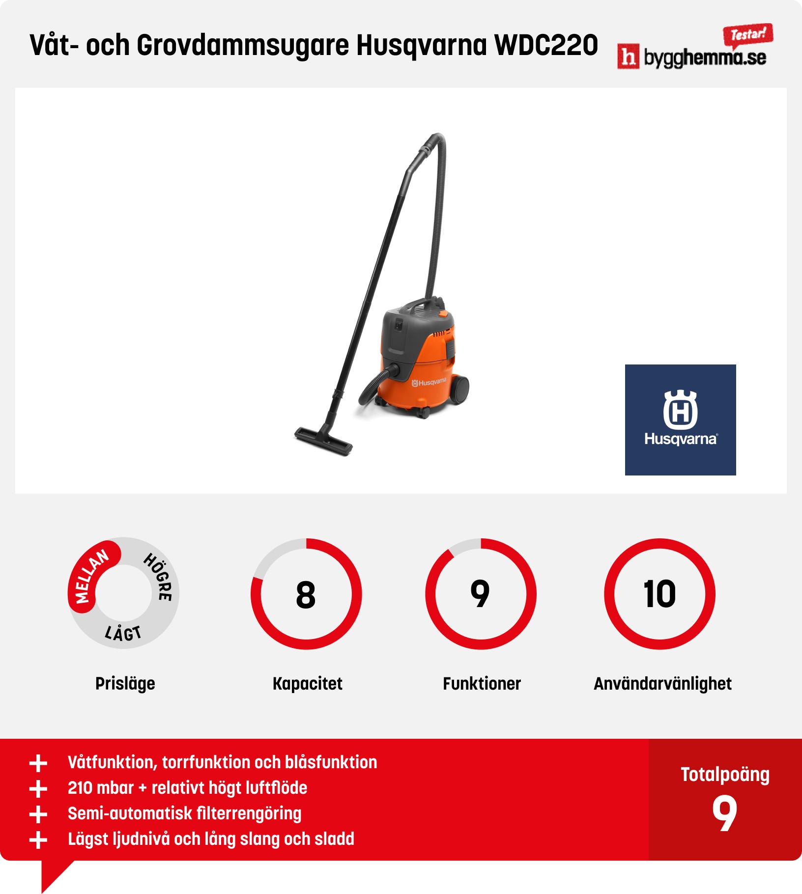 Våtdammsugare bäst i test