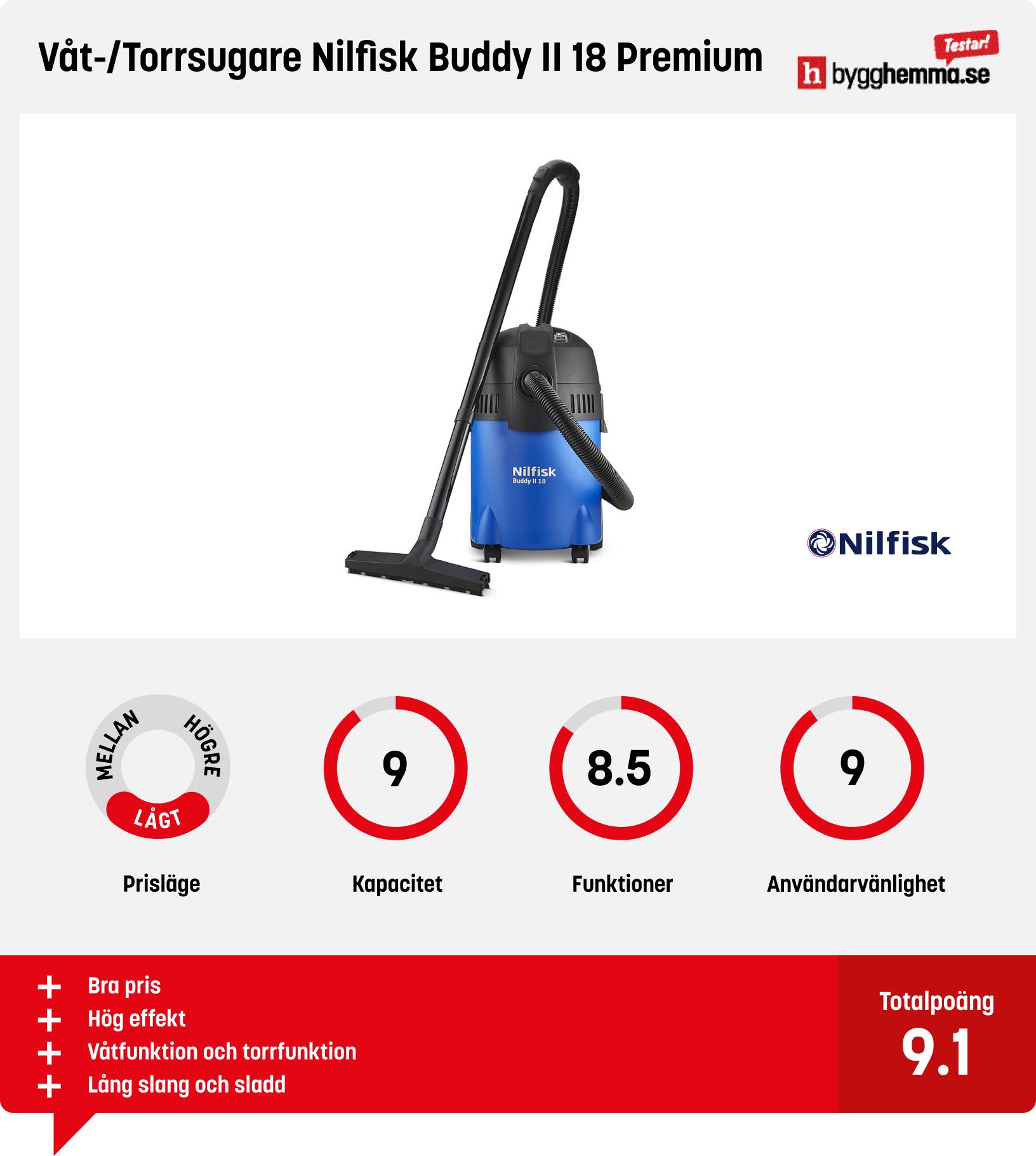 Våtdammsugare bäst i test