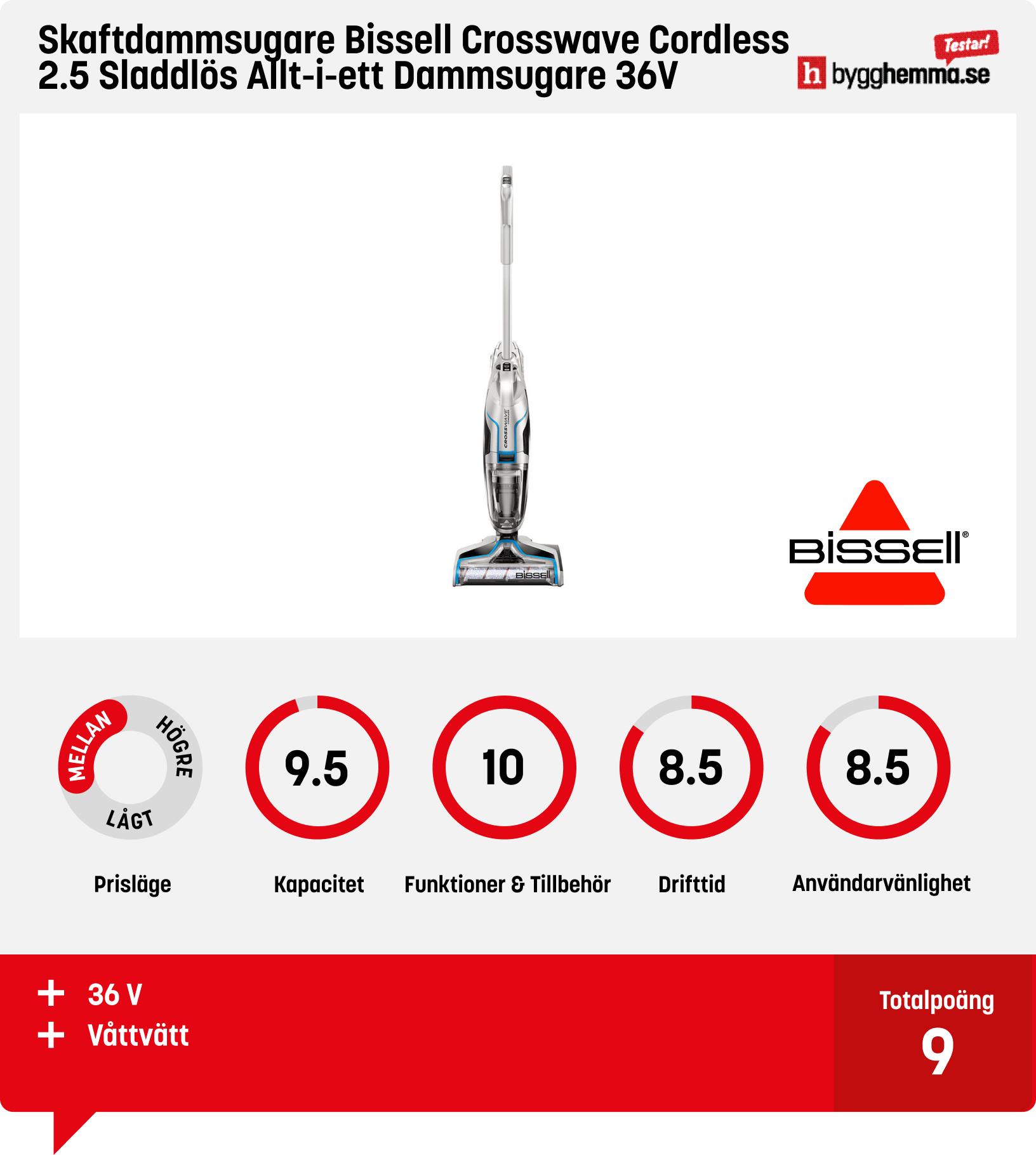 Sladdlös dammsugare bäst i test
