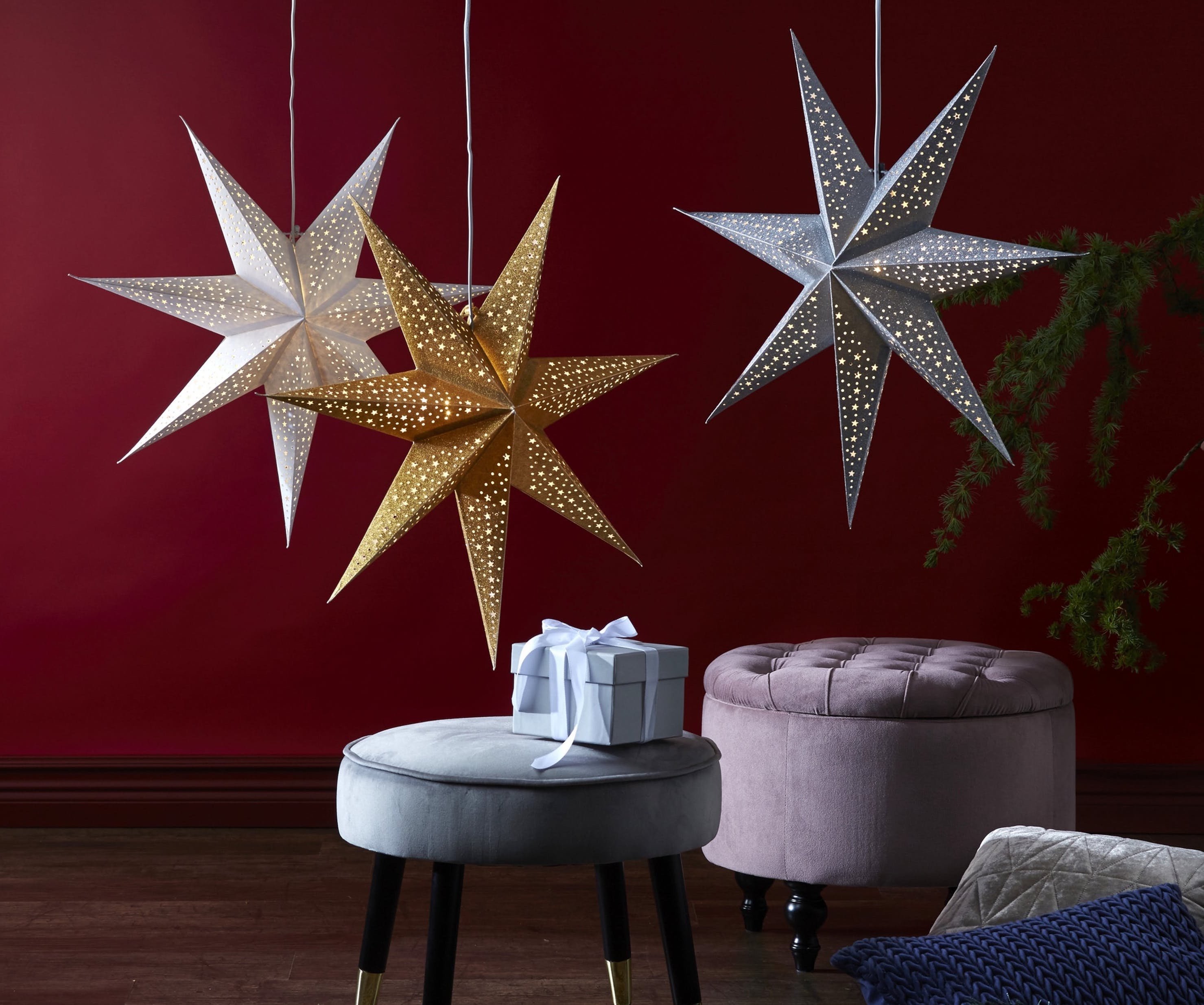 Julstjärna fönster – 5 snyggaste julstjärnorna i papper ...