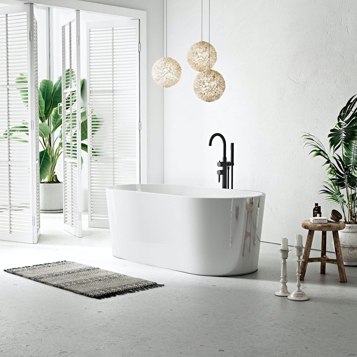 Litet badkar: 10 snygga badkar för det mindre badrummet | Bygghemma.se