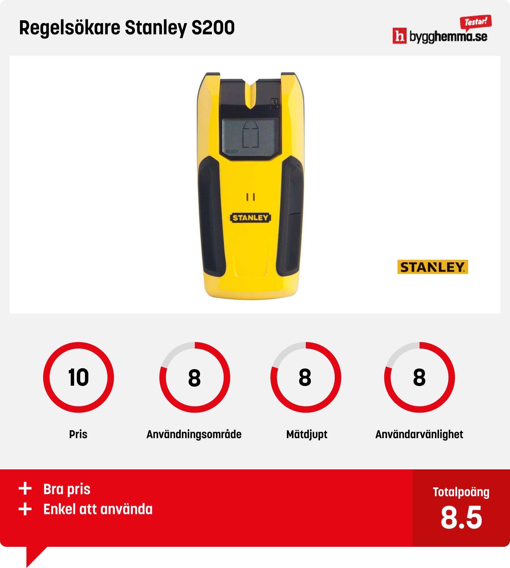 Regelsökare Stanley S200