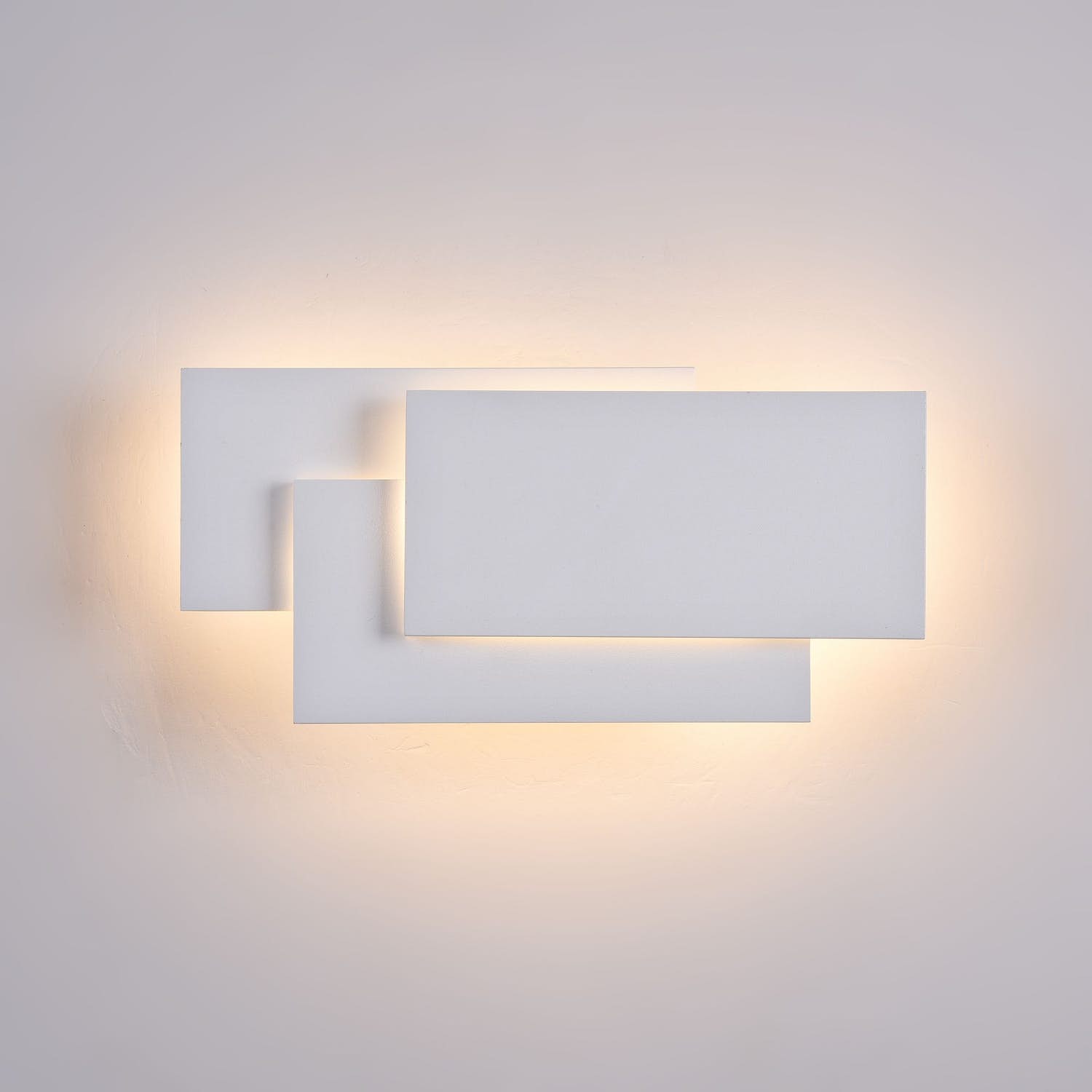 Modern sovrumslampa i vitt