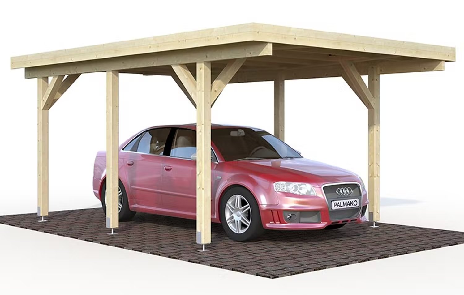 Bygga carport med byggsats