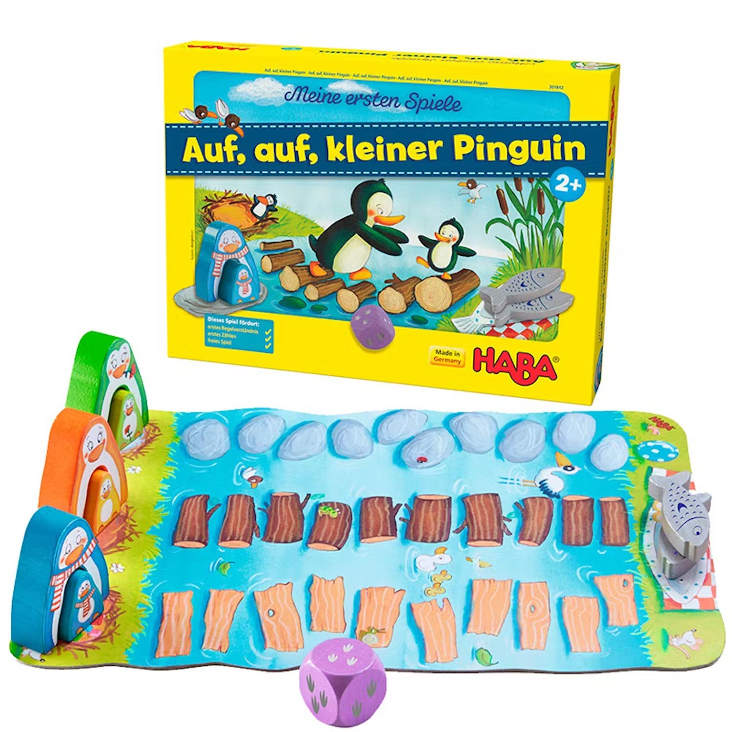 roliga spel för barn - gå lilla pingvin