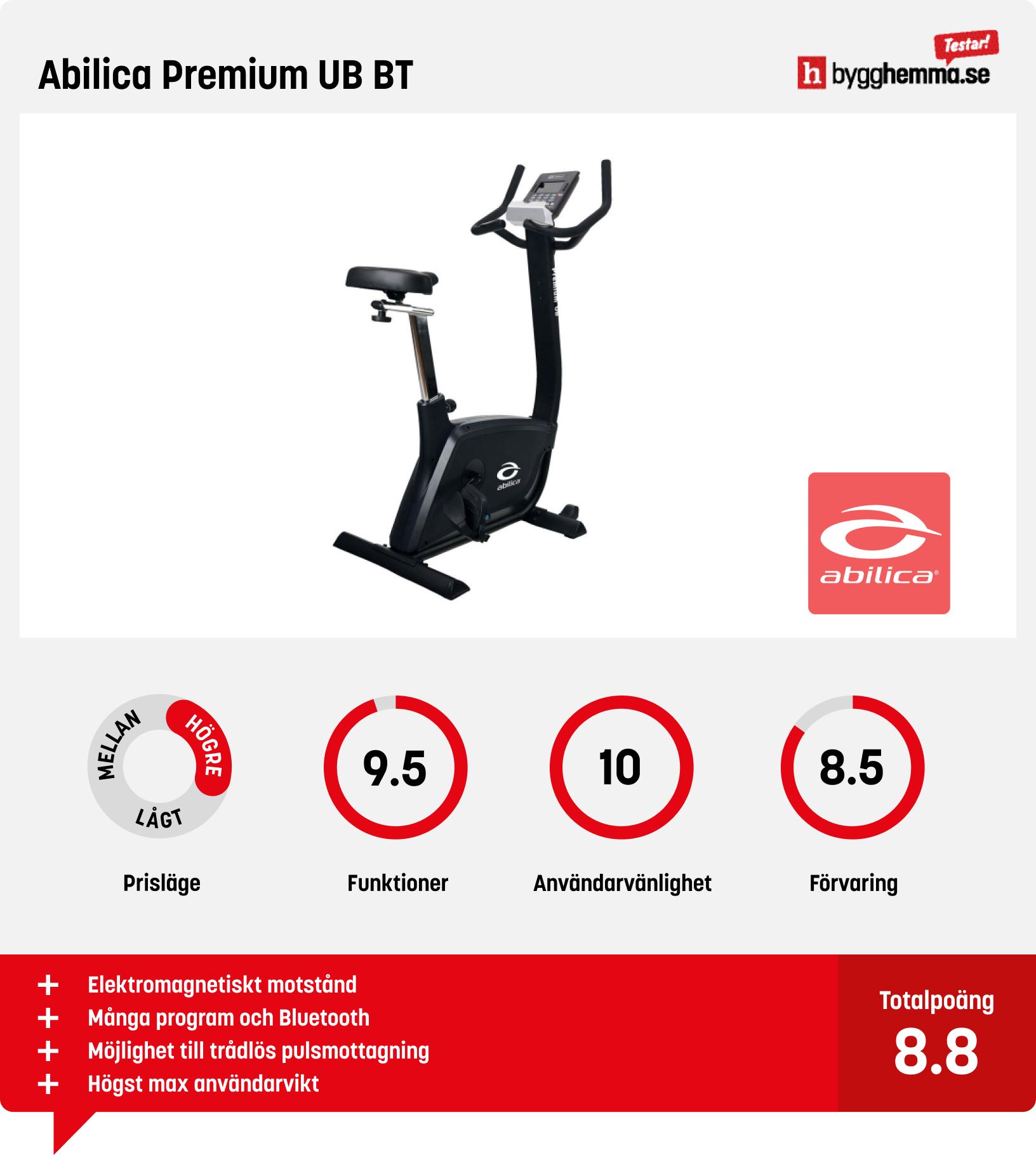 Motionscykel bäst i test - Abilica Premium UB BT