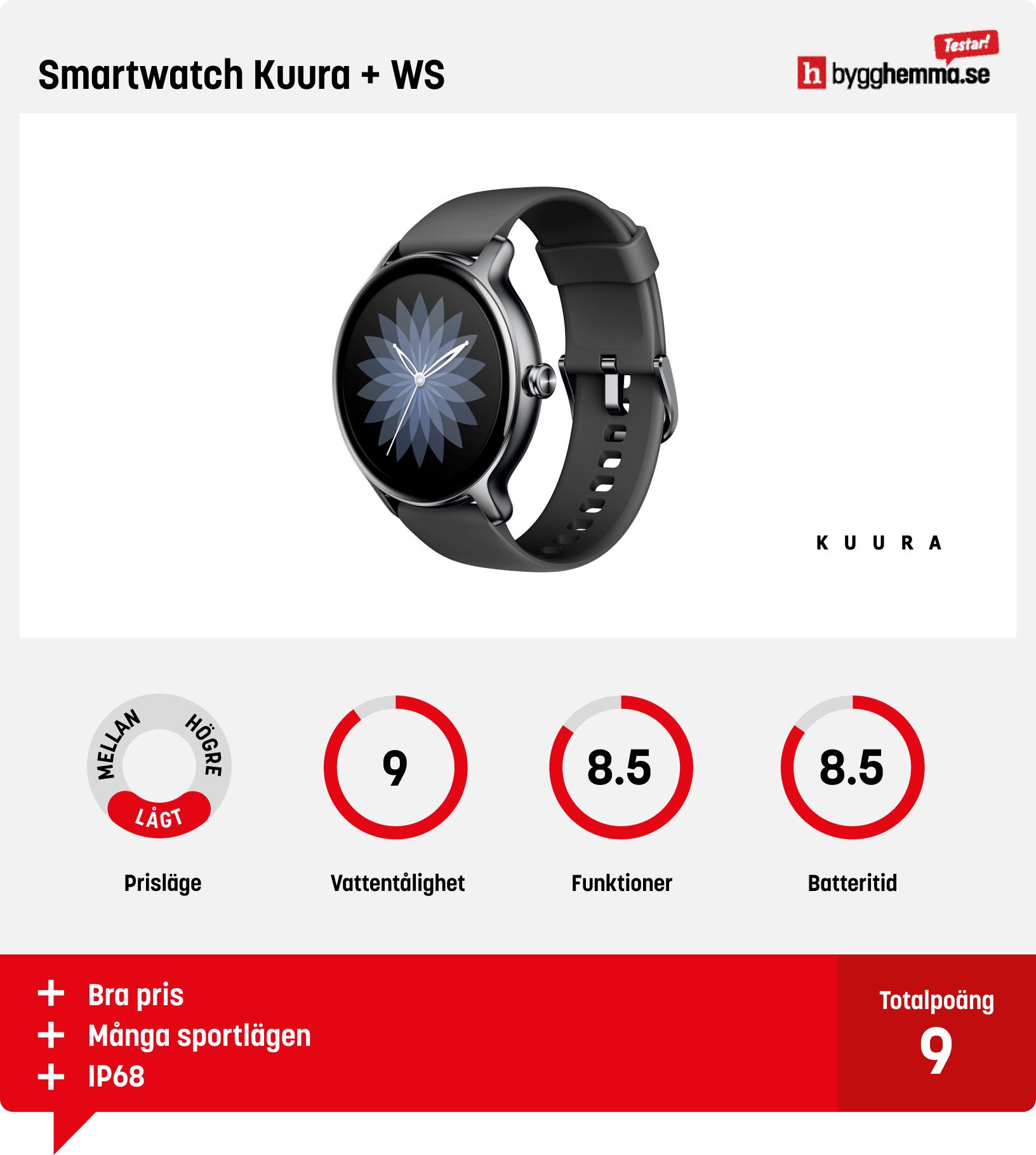 Smartwatch bäst i test