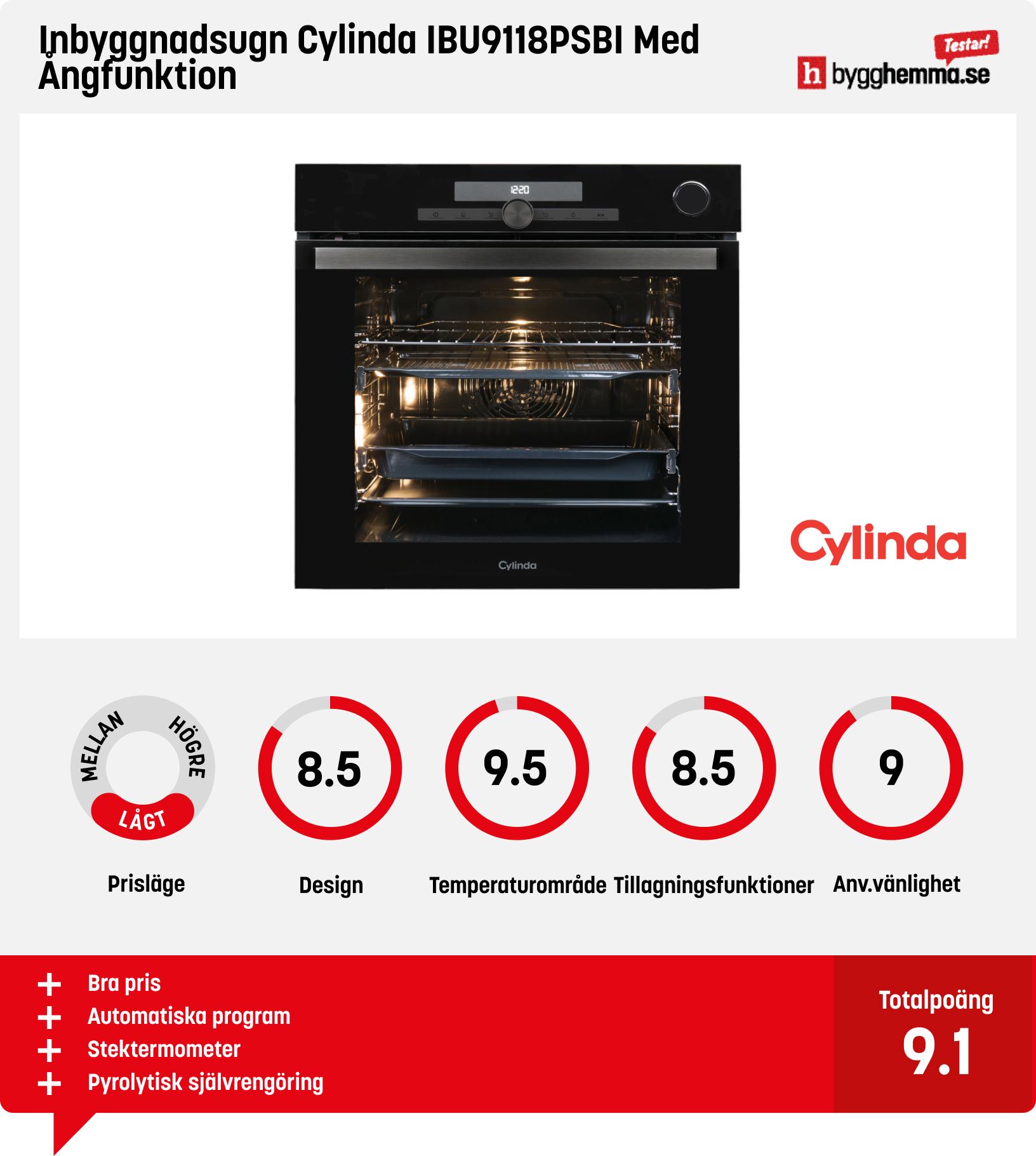 Ångugn bäst i test