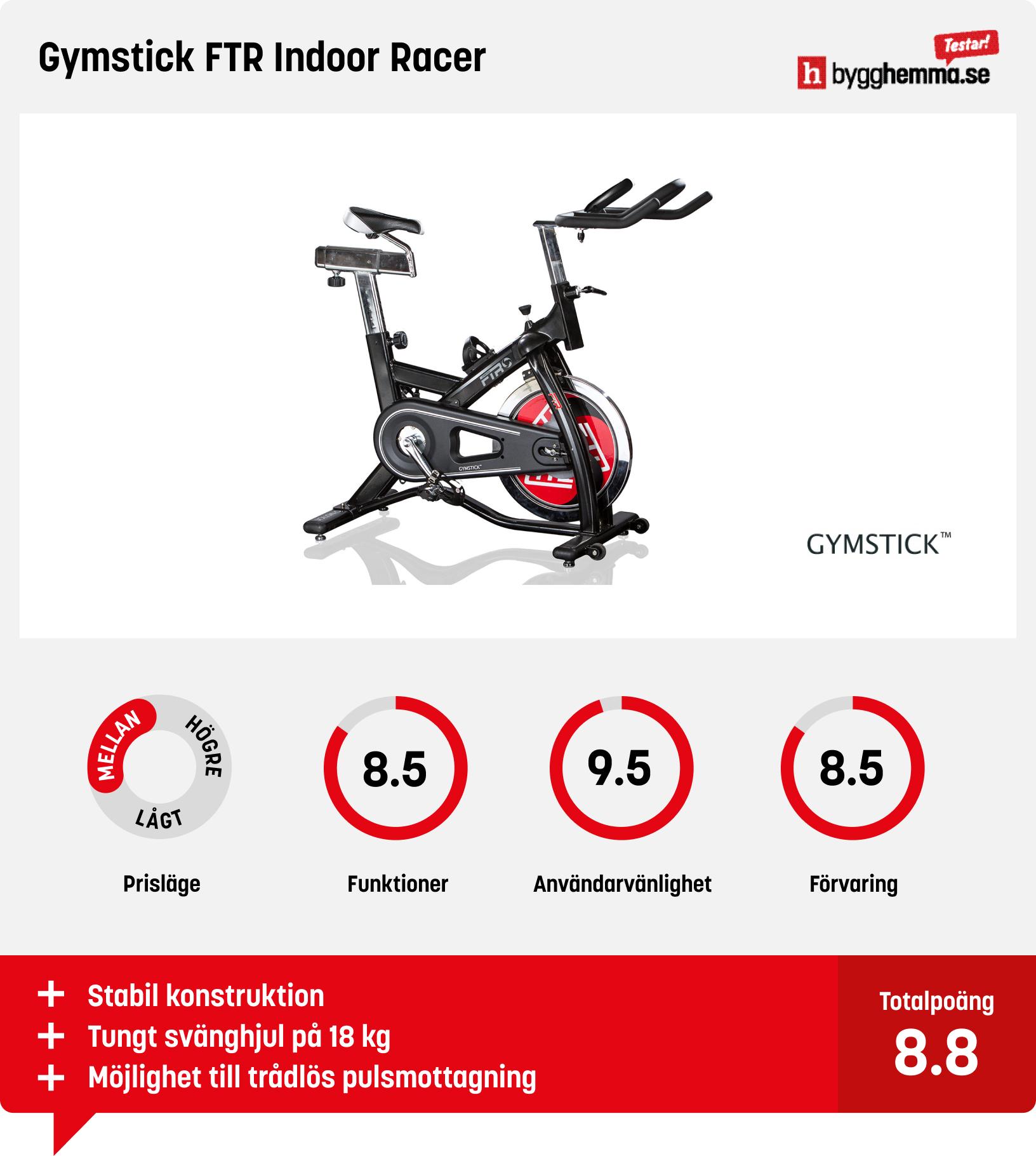 Motionscykel bäst i test