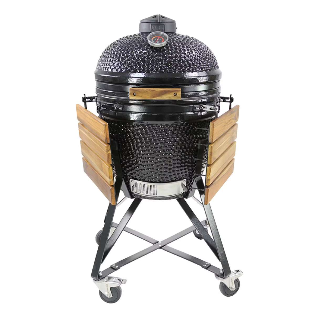 Bästa kolgrillen - kamadogrill-kamado-sumo-midi-21tum-svart