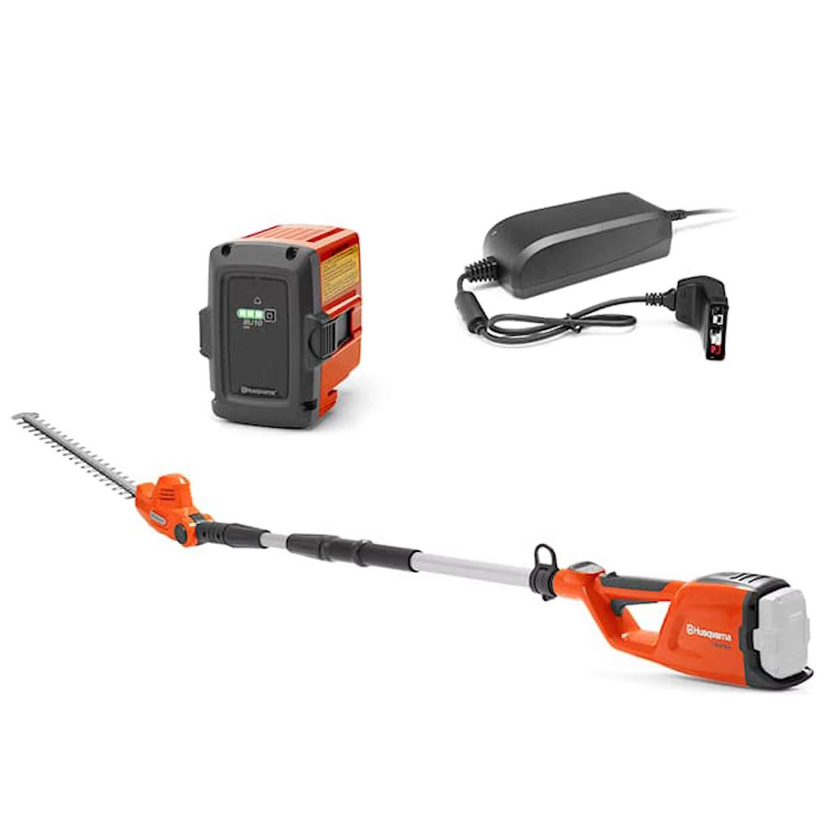 Häcksax för höga häckar - stanghacksax-husqvarna120itk4-inkl-batteri-och-laddare
