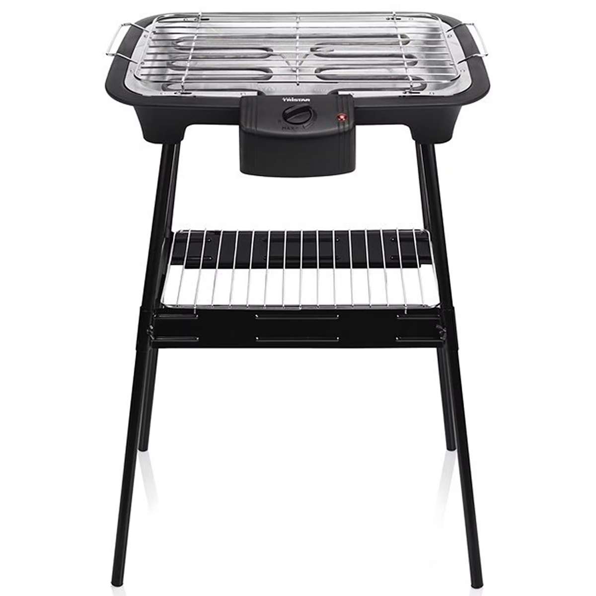 Bästa elgrillen - elgrill-tristar-bq-2883-med-stativ-och-hylla-2000w