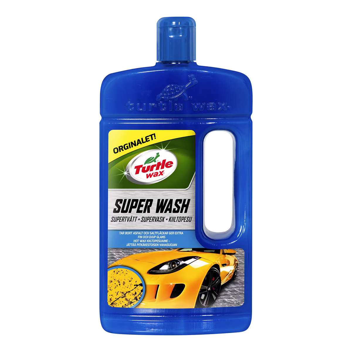 Tvätta bilen själv - bilschampo-turtle-wax-super-wash-supertvatt-1l