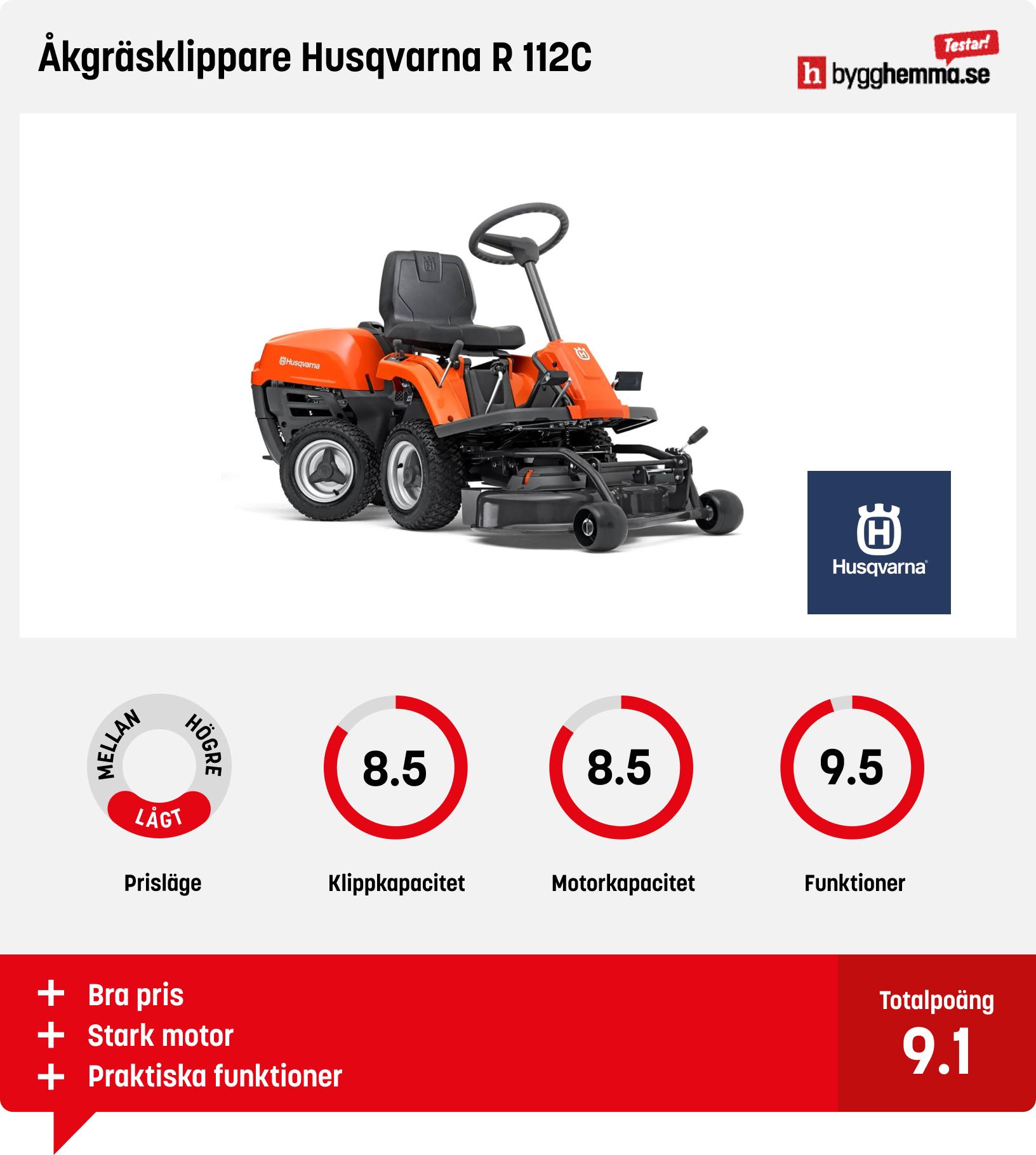 Åkgräsklippare bäst i test