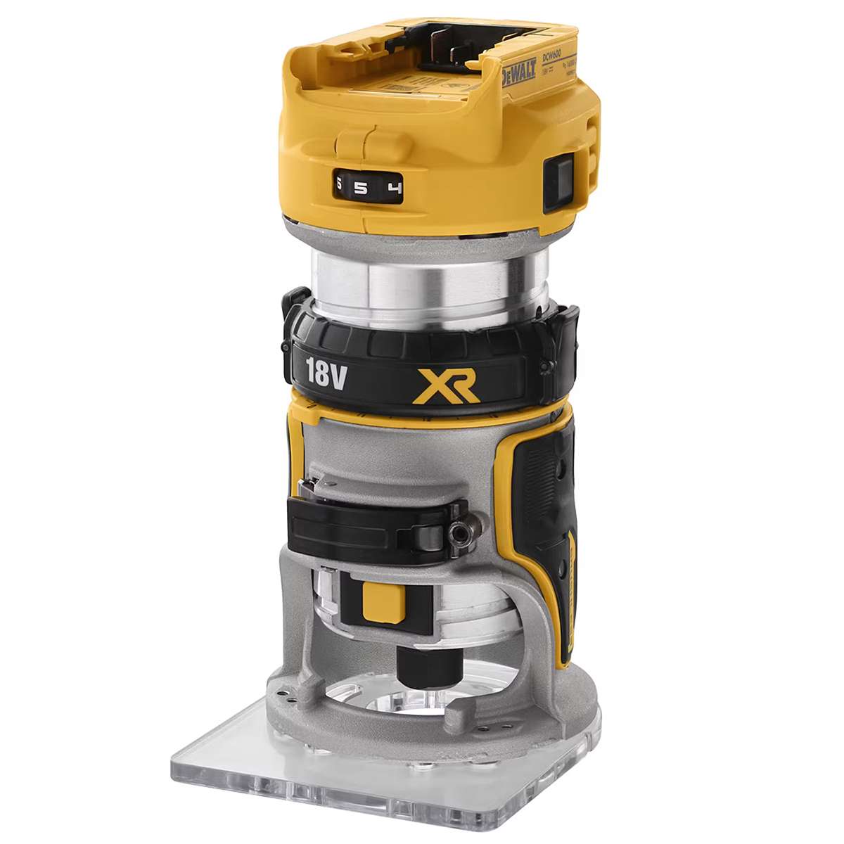Bästa överhandsfräsen - handoverfras-dewalt-dcw600n-18v-utan-batteri-och-laddare
