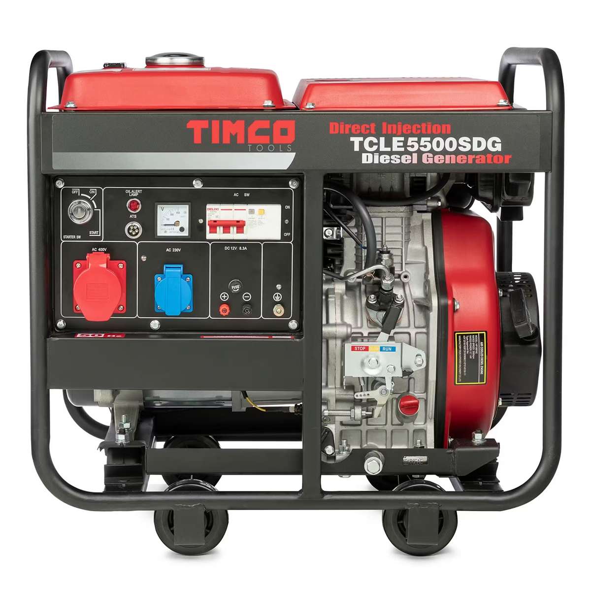 Bästa elverket - elverk-timco-tcle5500sdg-400v-diesel-set