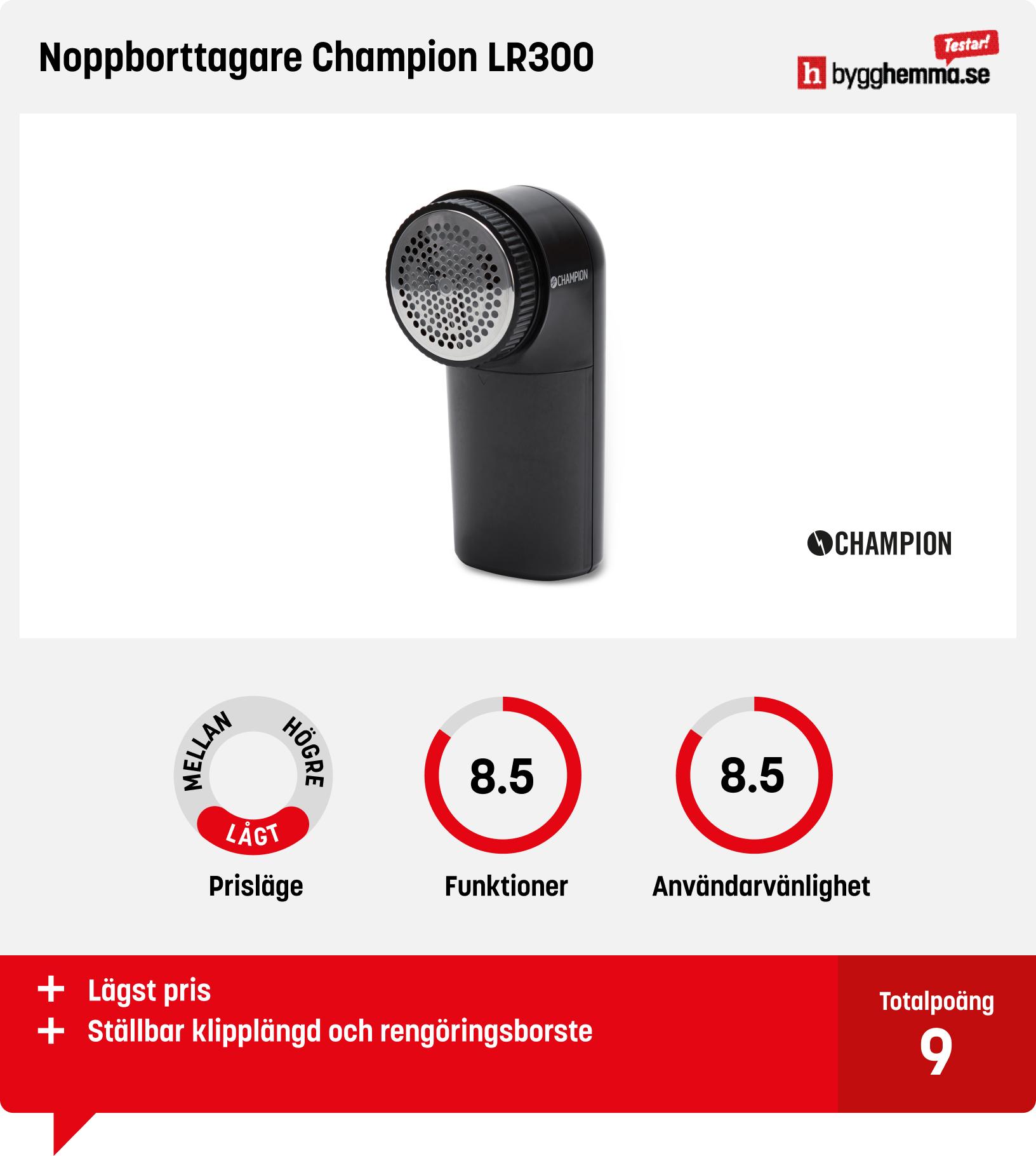 Noppborttagare bäst i test