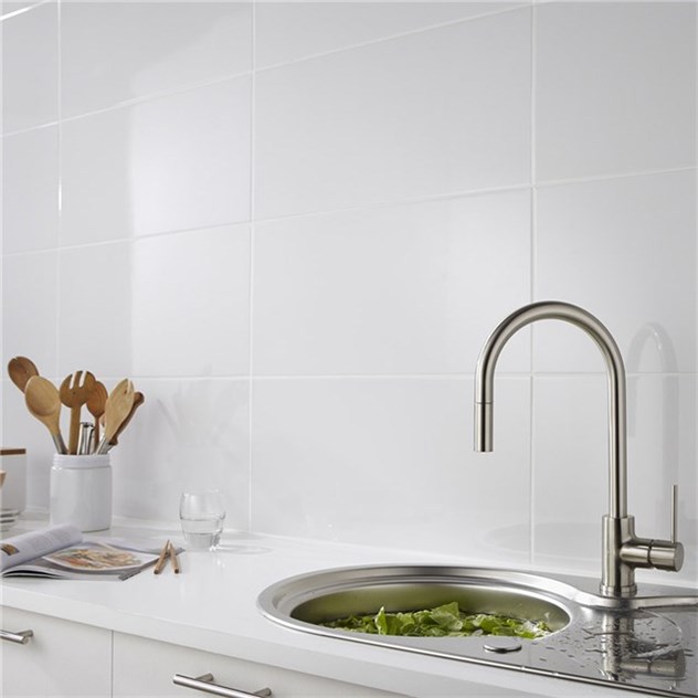 Kakel hill ceramic premium bianco vit blank 30x60